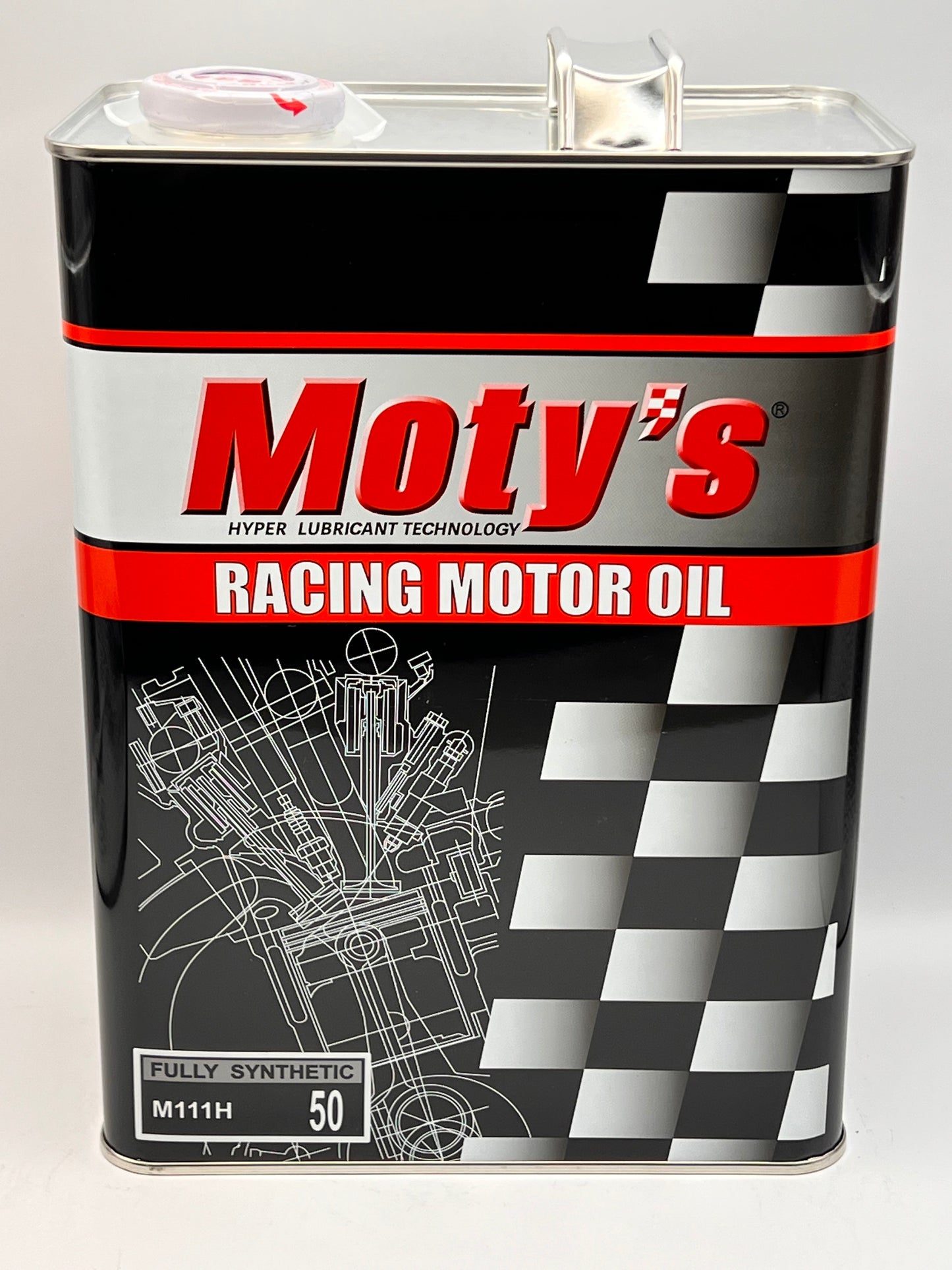 Moty's Racing Motor Oil Fully Synthetic M111H(50) 4 Litre Can