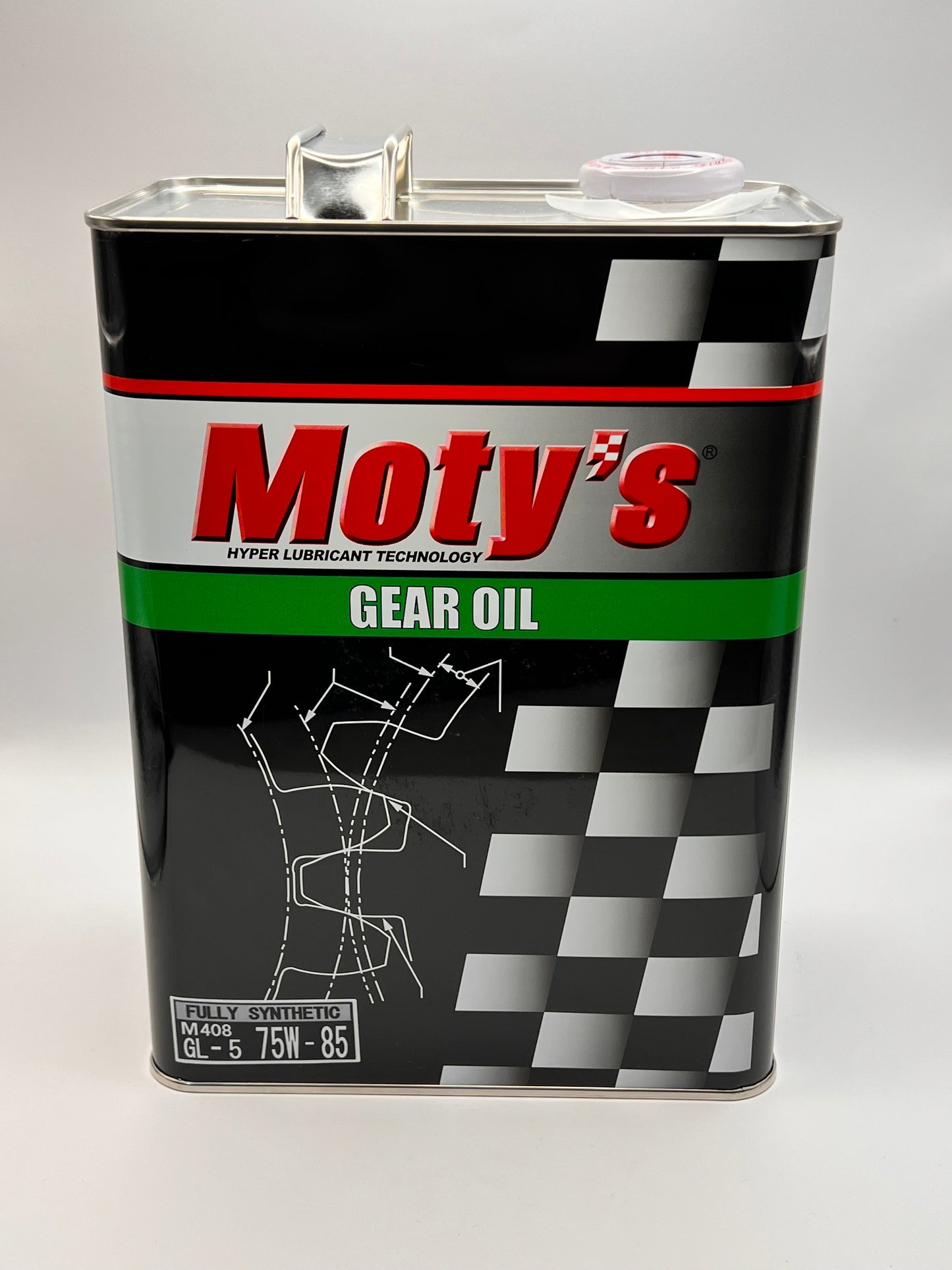 Moty's Gear Oil Full Synthetic M408 75W85 4 Litre Can
