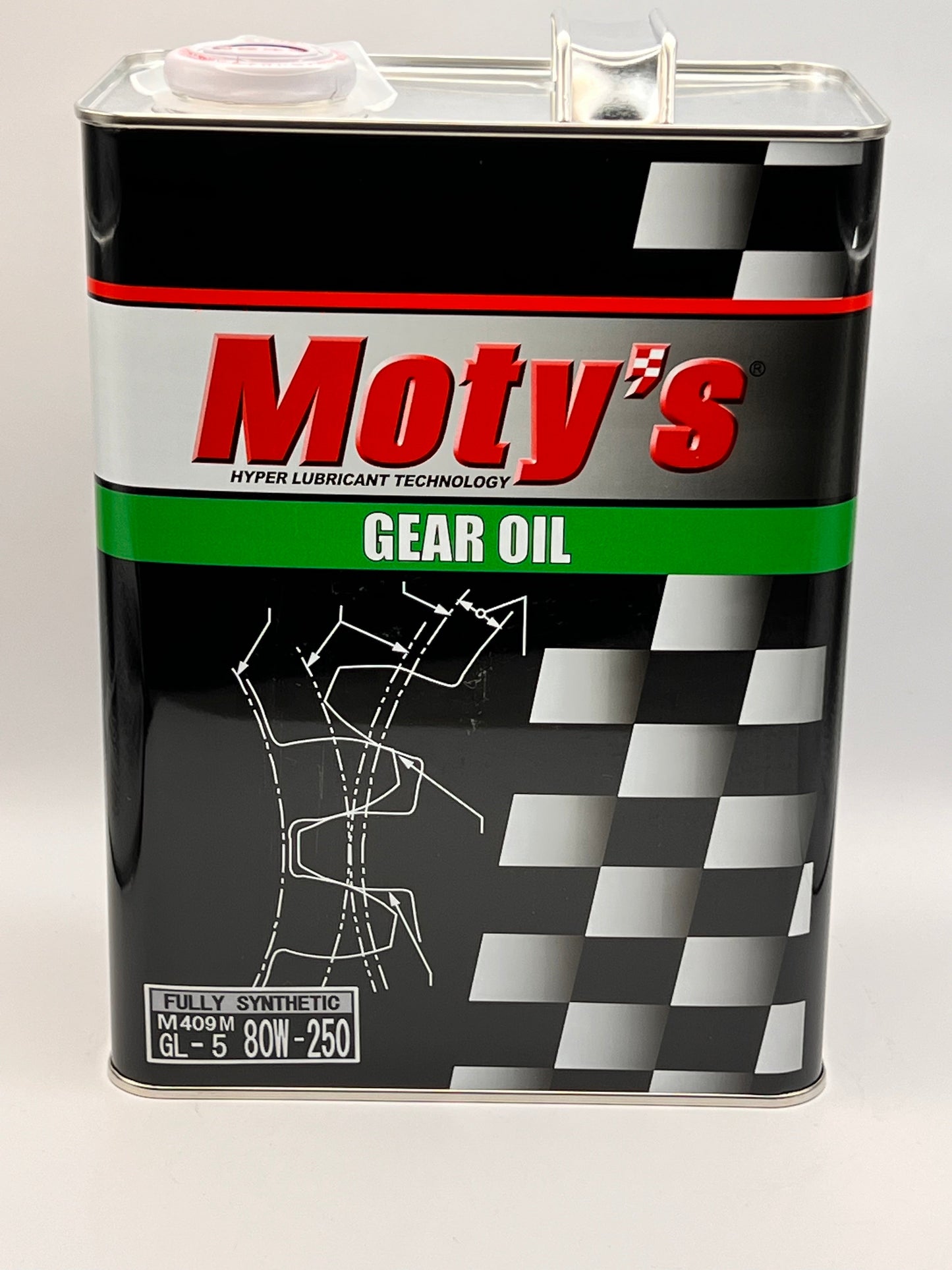 Moty's Gear Oil Full Synthetic M409M 80W-250 4 Litre Can
