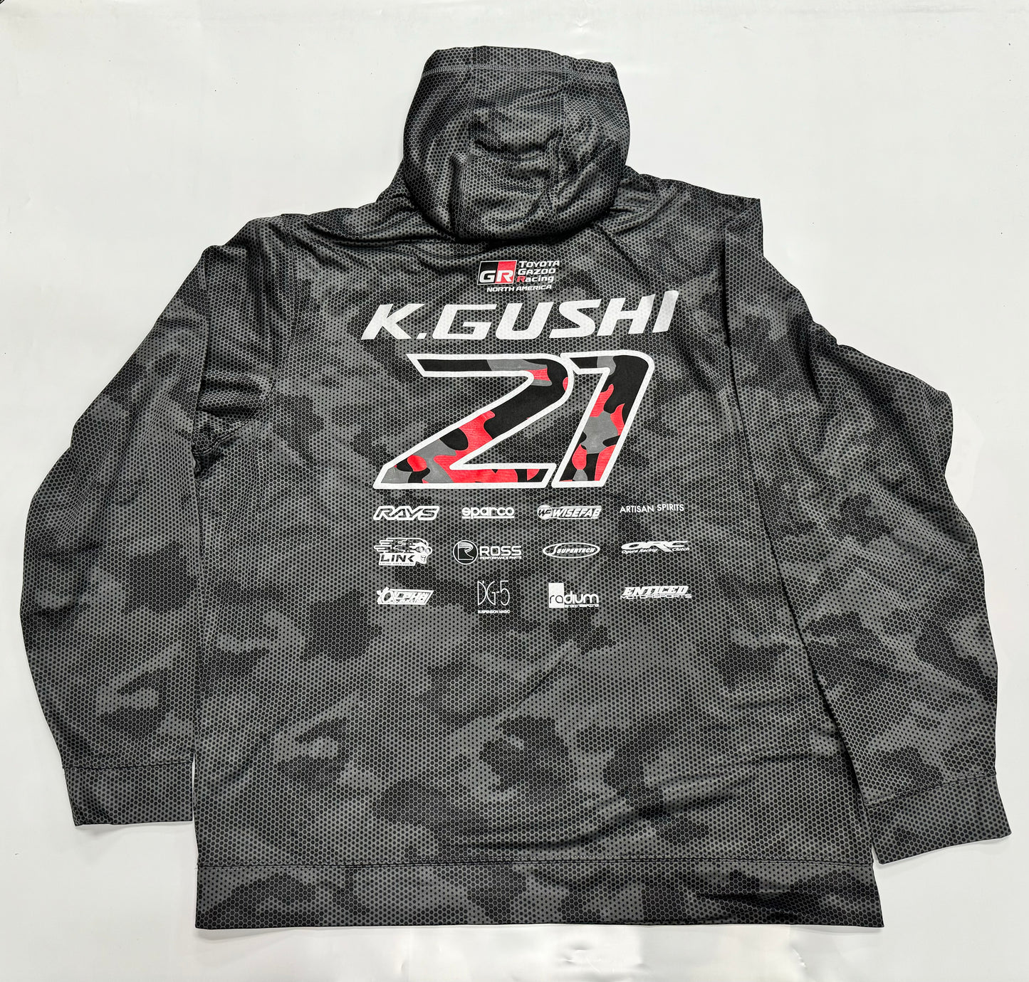 2024 K.Gushi Team Dri-Fit Hoodie - Gray