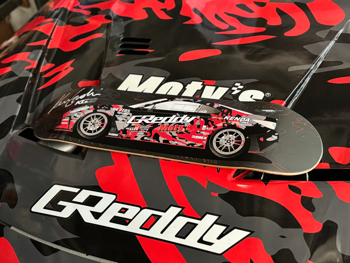 2024 GReddy Performance x K.Gushi Skate deck