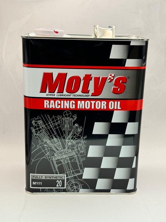 Moty's Racing Motor Oil Fully Synthetic M111(20) 0W-20 4 Litre Can