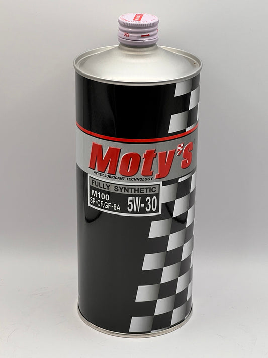 Moty's Motor Oil Fully Synthetic M100 5W-30 1 Litre Can