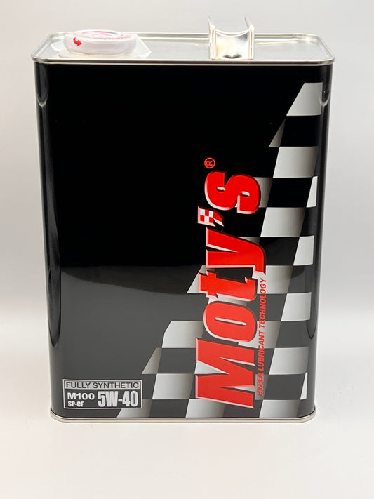 Moty's Motor Oil Fully Synthetic M100 5W-40 4 Litres