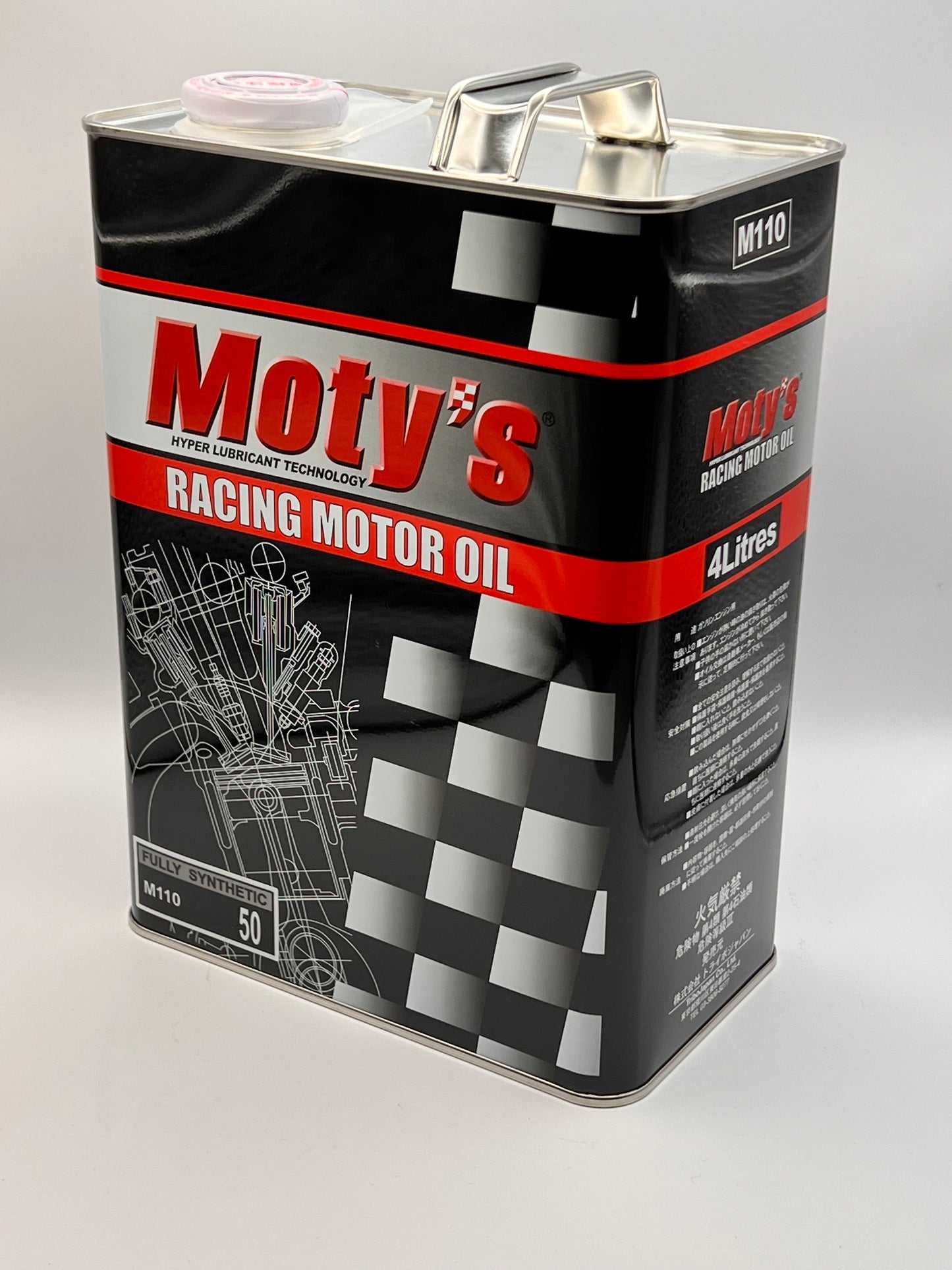 Moty's Racing Motor Oil Fully Synthetic M110-50 4 Litres