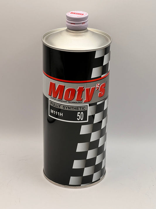 Moty's Racing Motor Oil Fully Synthetic M111H(50)  1 Litre Can