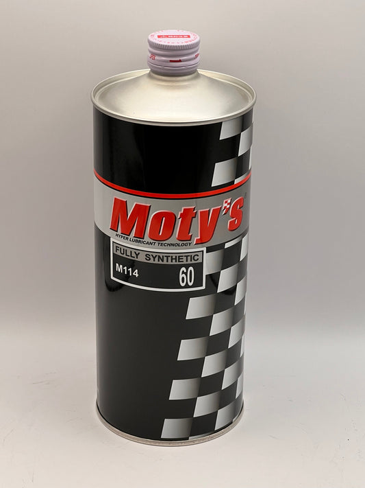 Moty's Racing Motor Oil Fully Synthetic M114(60) 15w60 1 Litre Can