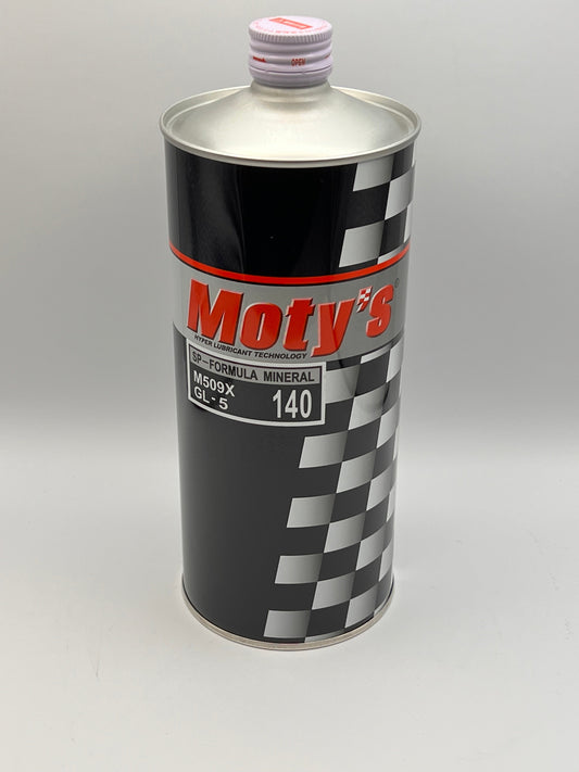 Moty's Gear Oil Specialized Mineral Oil M509X (140) 1 Litre Can