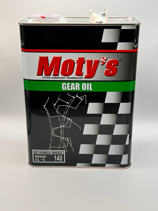 Moty's Gear Oil Specialized Mineral Oil M509X (140) 4 Litre Can